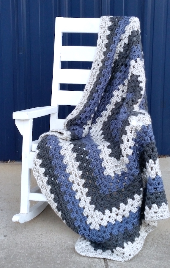 you can make this Appalachian winter afghan