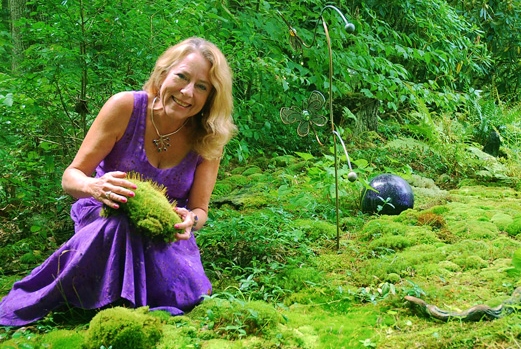 Moss Gardener Annie Martin