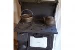 an authentic Appalachian wood cook stove