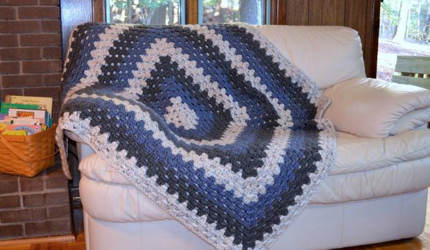 Make your own Appalachian winter afghan project
